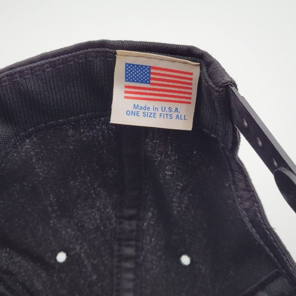 VTG Sports Image 1991 NASCAR Goodwrench 200 Racing At The Rock Snapback Hat USA - Picture 9 of 11